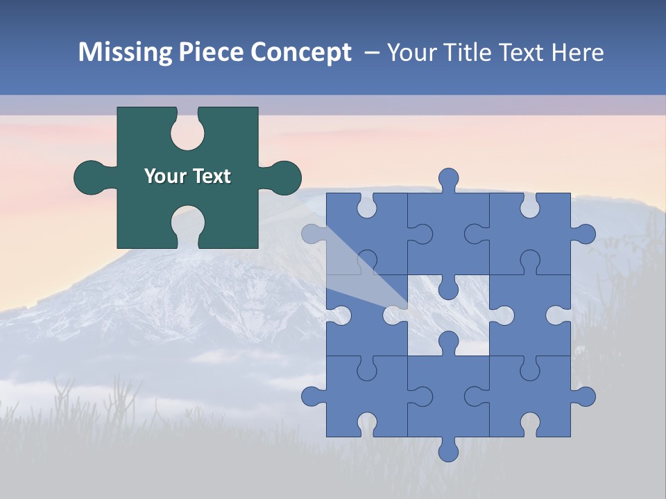 Travel Landscape Morning PowerPoint Template