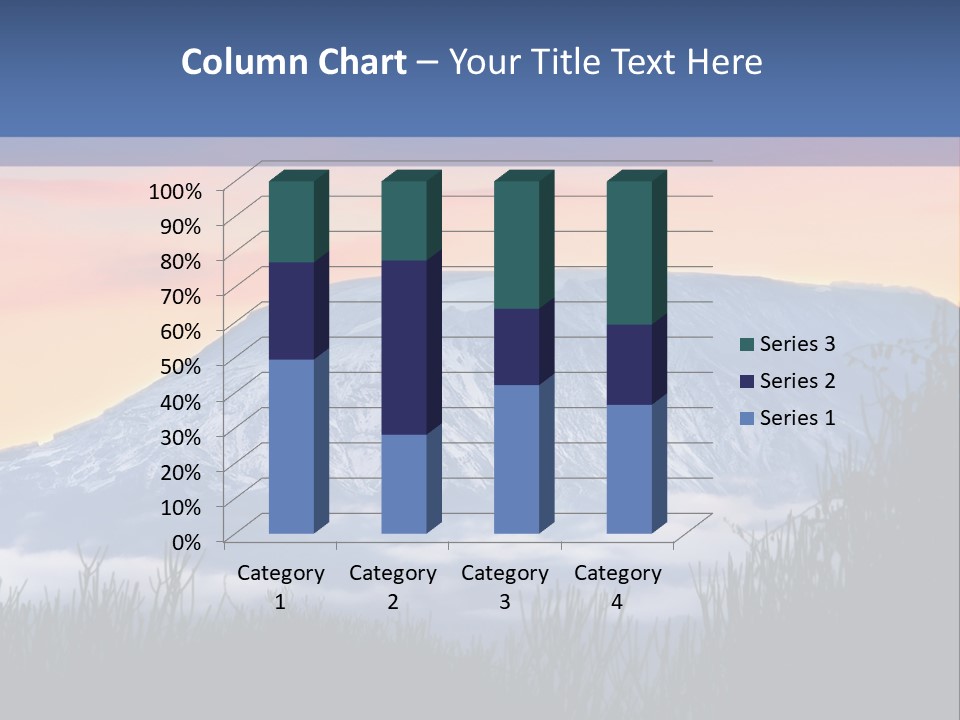 Travel Landscape Morning PowerPoint Template