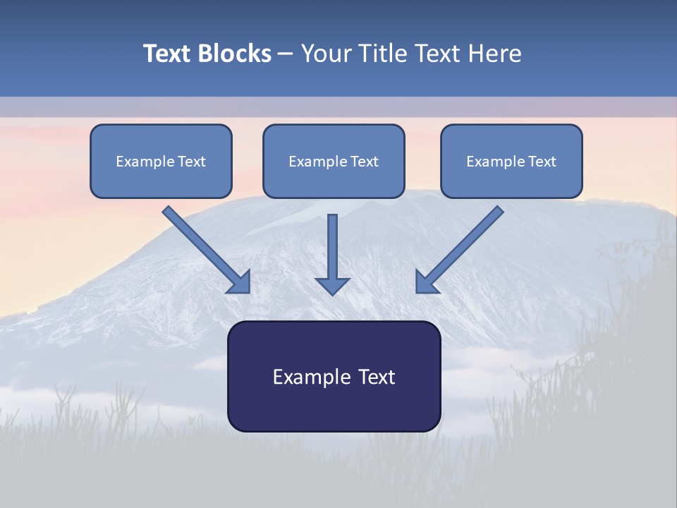 Travel Landscape Morning PowerPoint Template