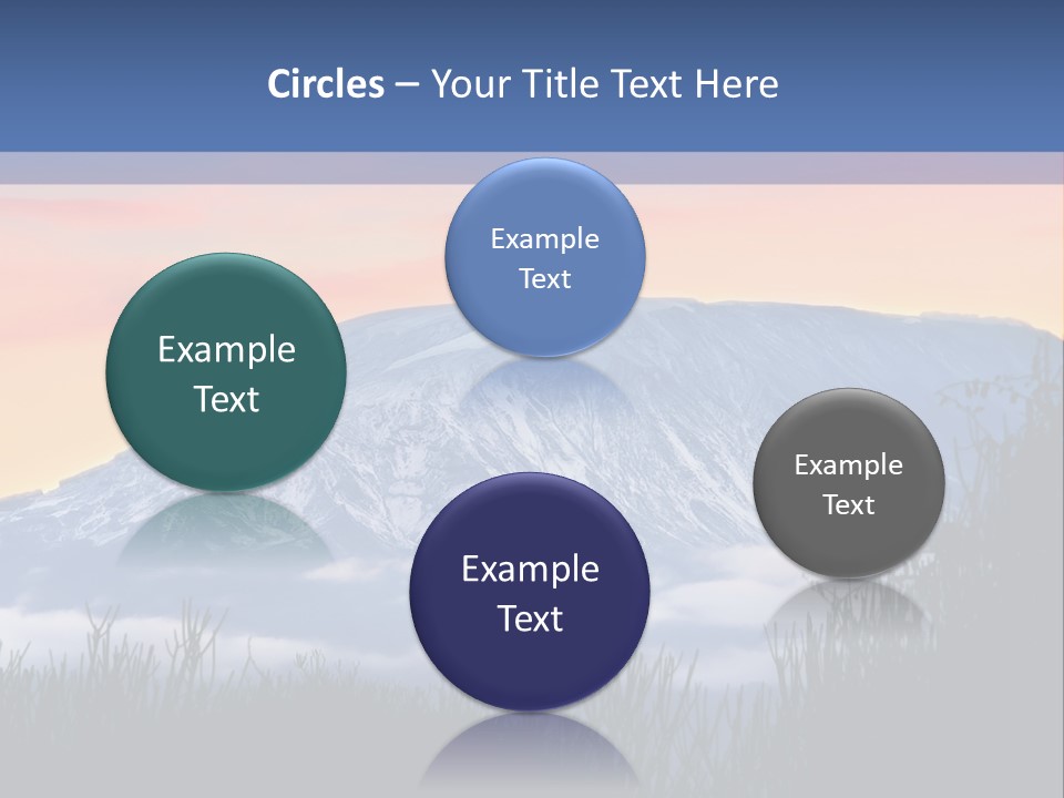 Travel Landscape Morning PowerPoint Template