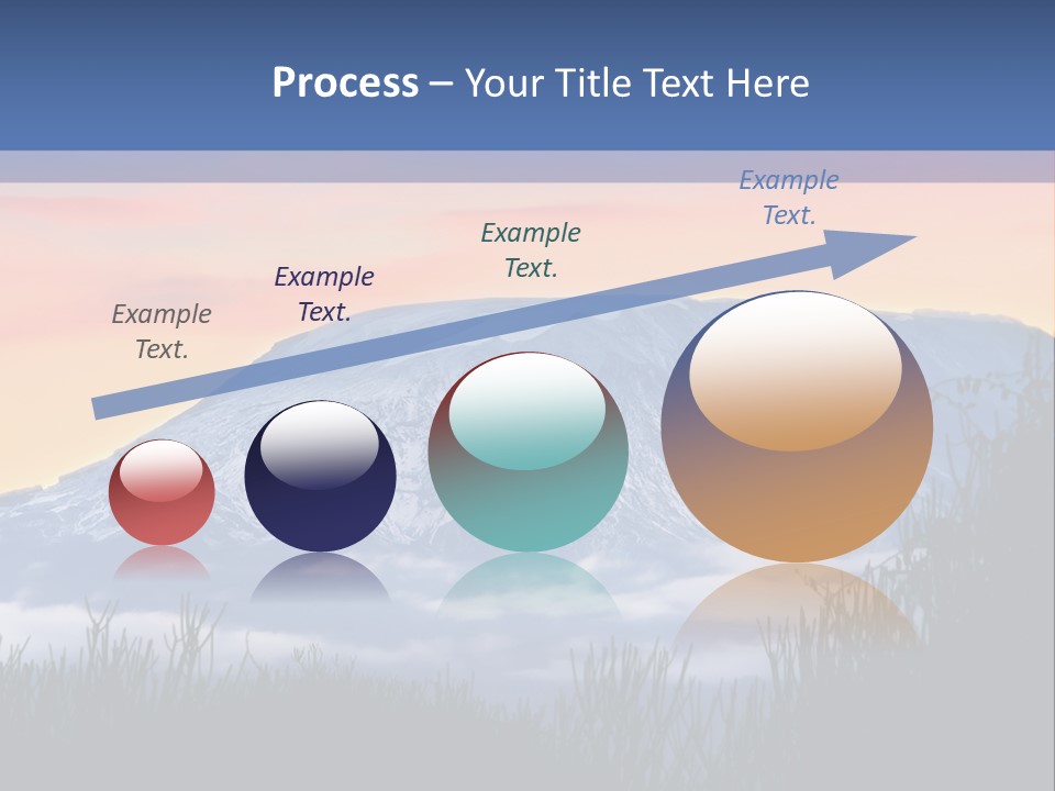 Travel Landscape Morning PowerPoint Template