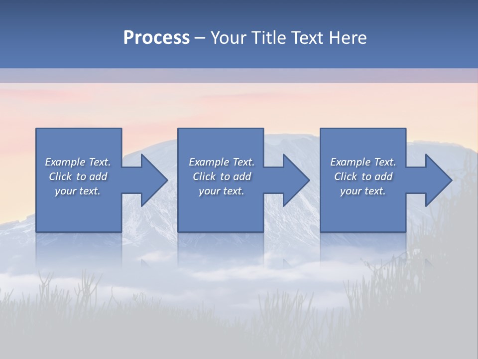Travel Landscape Morning PowerPoint Template