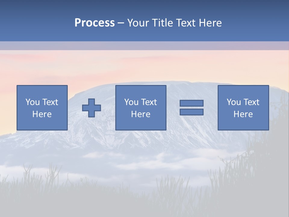 Travel Landscape Morning PowerPoint Template