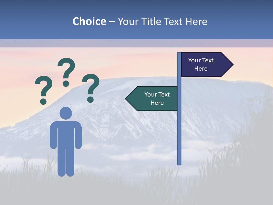 Travel Landscape Morning PowerPoint Template