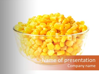 Color Tin Gold PowerPoint Template