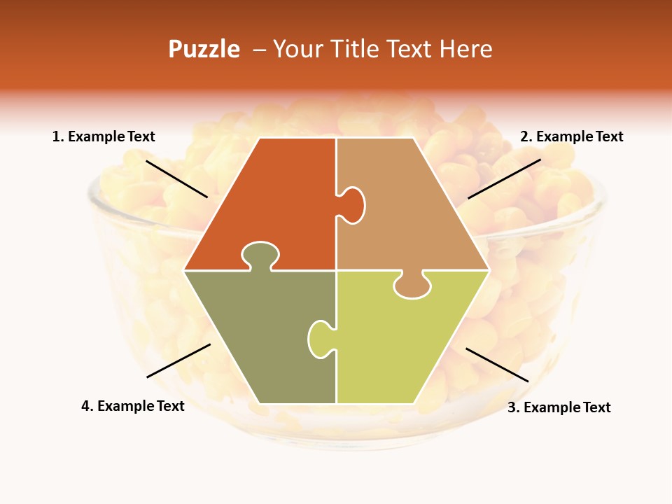 Color Tin Gold PowerPoint Template