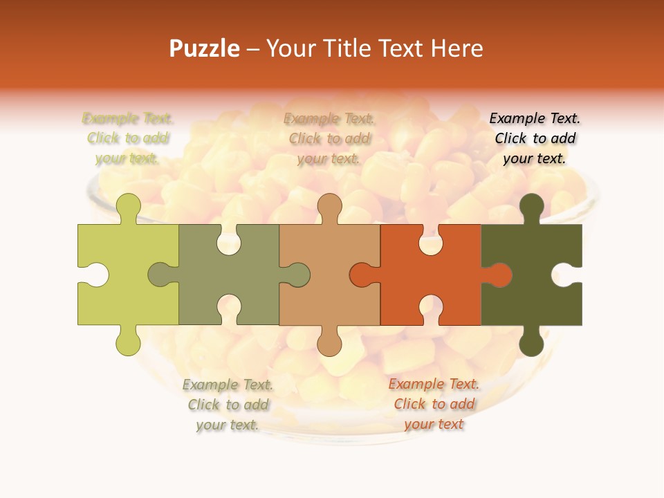 Color Tin Gold PowerPoint Template