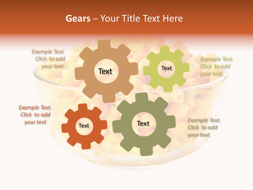 Color Tin Gold PowerPoint Template