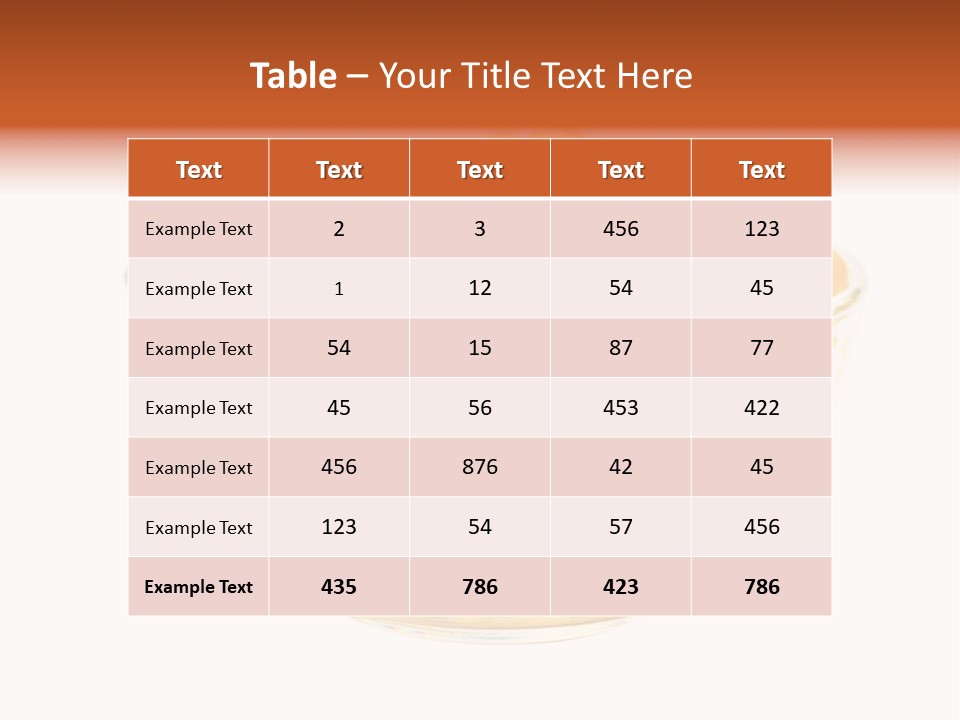 Color Tin Gold PowerPoint Template