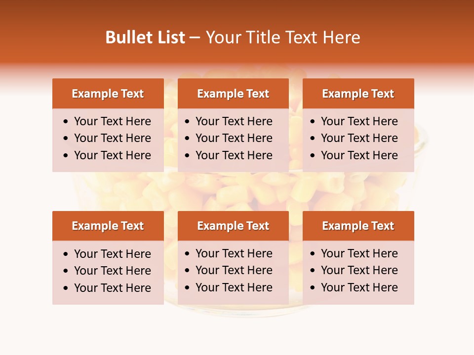 Color Tin Gold PowerPoint Template