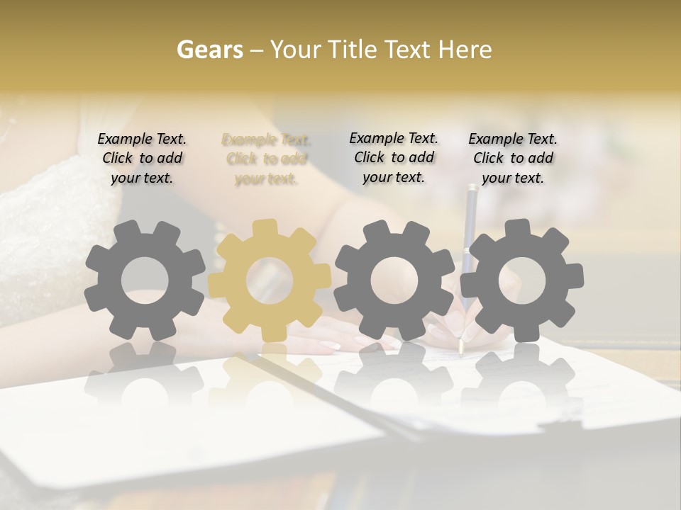 Hair  Signature PowerPoint Template