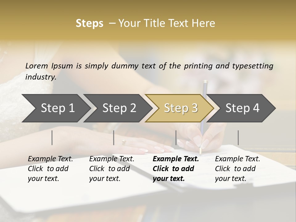 Hair  Signature PowerPoint Template