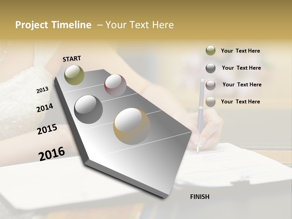 Hair  Signature PowerPoint Template
