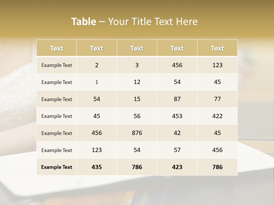 Hair  Signature PowerPoint Template