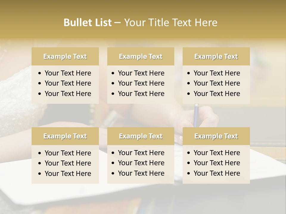 Hair  Signature PowerPoint Template