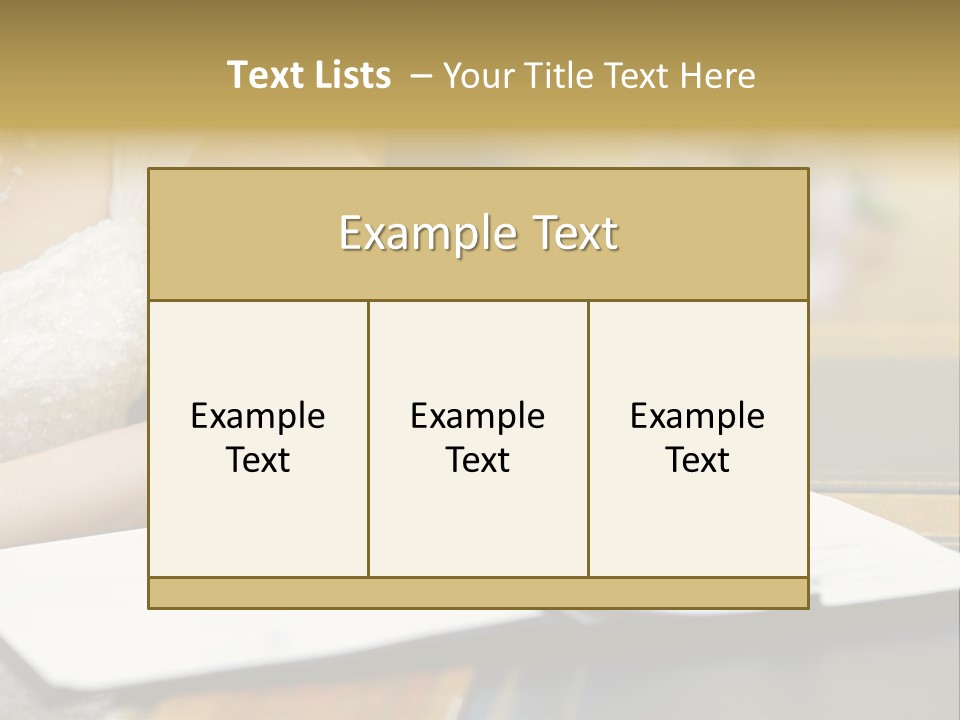 Hair  Signature PowerPoint Template
