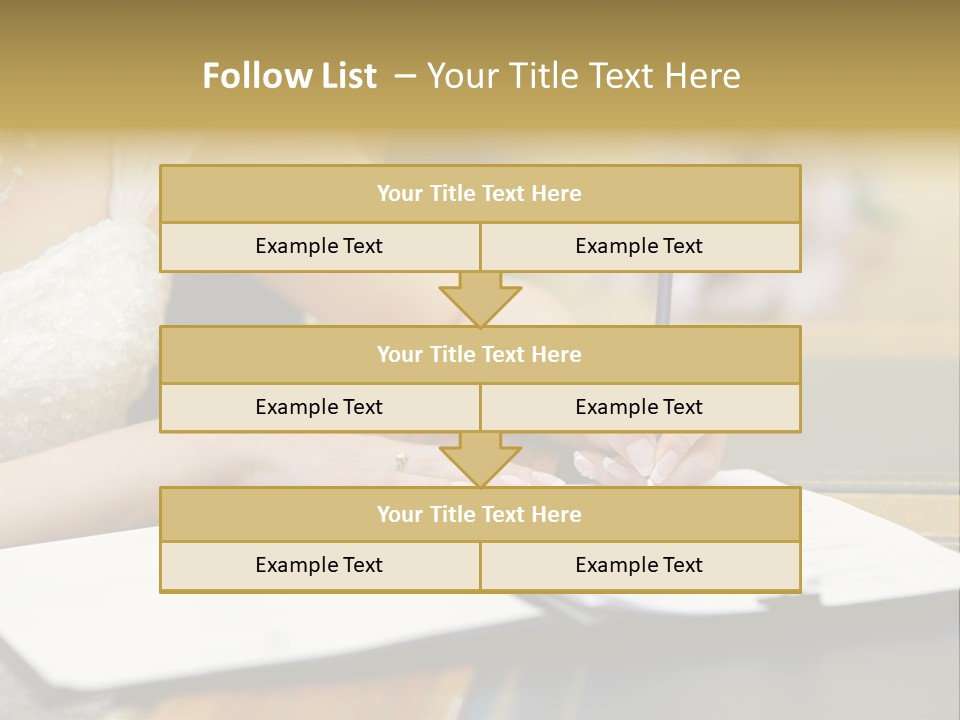 Hair  Signature PowerPoint Template