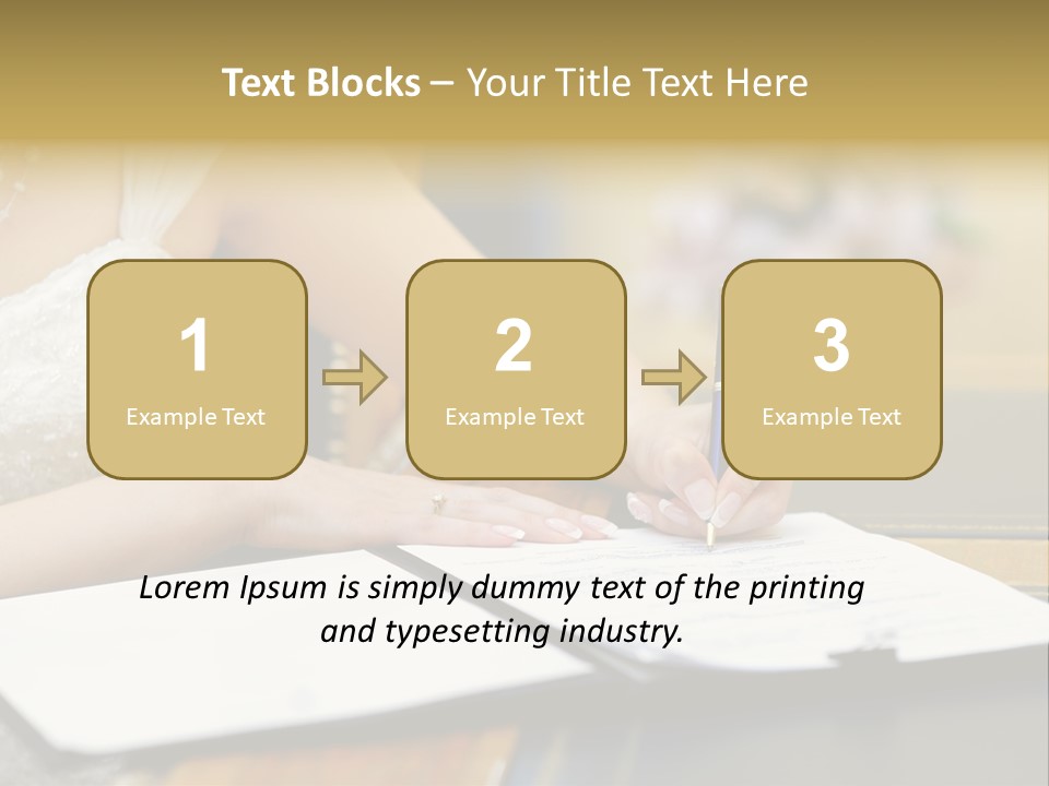 Hair  Signature PowerPoint Template
