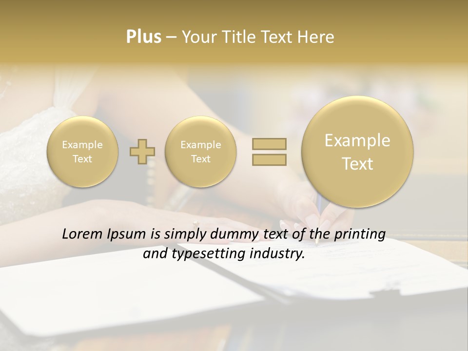 Hair  Signature PowerPoint Template