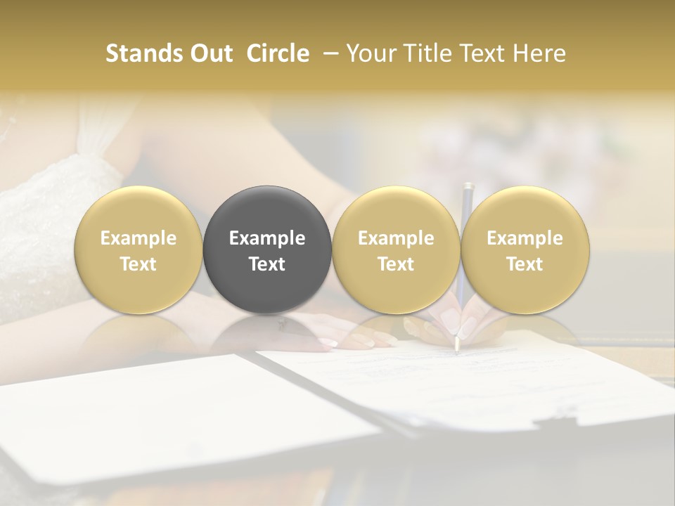 Hair  Signature PowerPoint Template