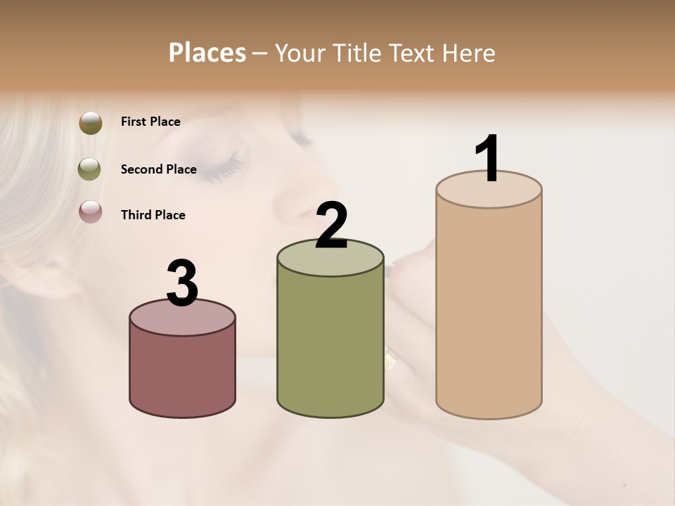 Mouth Preparation Girl PowerPoint Template