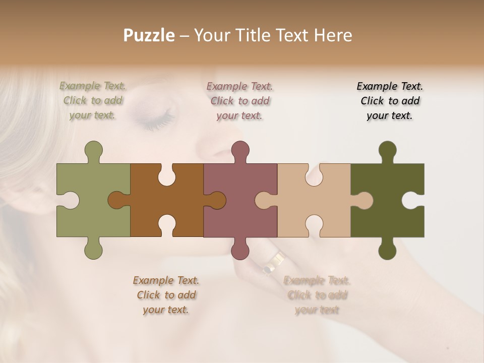 Mouth Preparation Girl PowerPoint Template