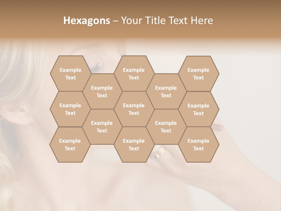 Mouth Preparation Girl PowerPoint Template