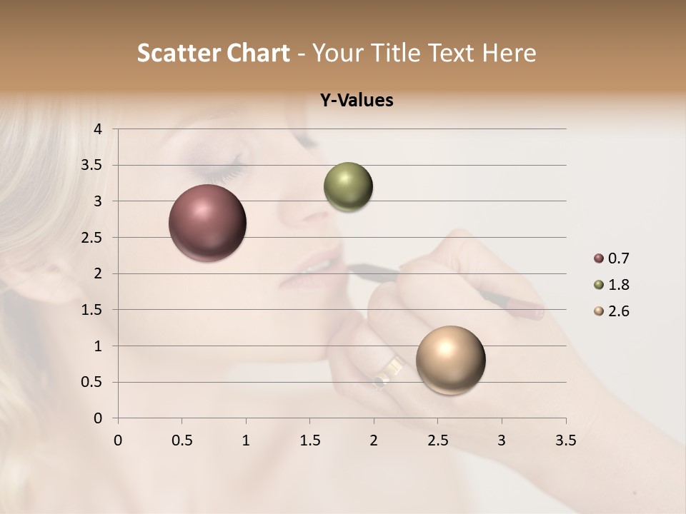 Mouth Preparation Girl PowerPoint Template