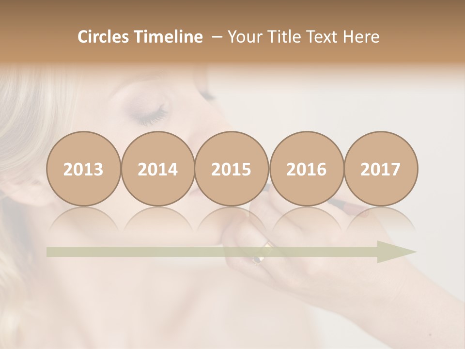 Mouth Preparation Girl PowerPoint Template