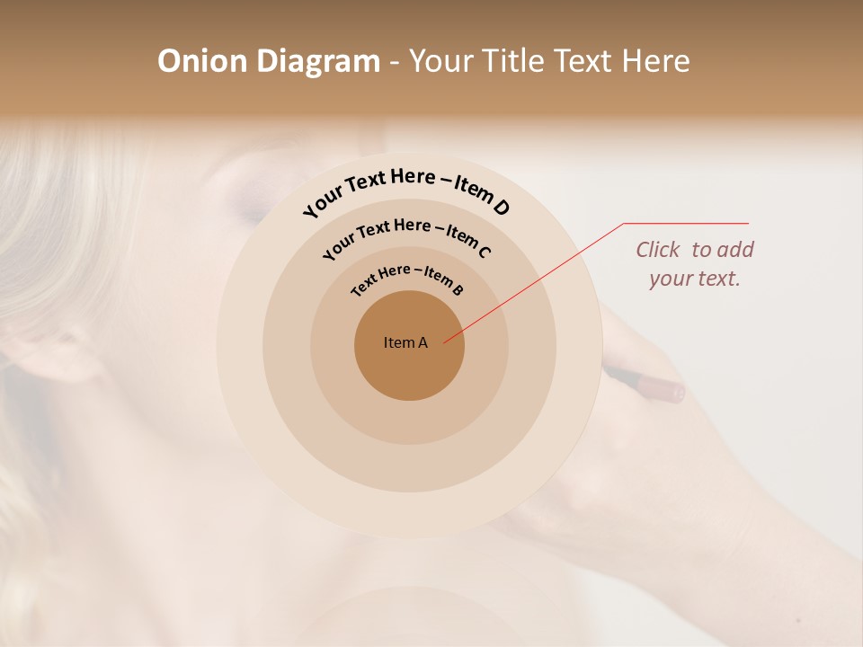 Mouth Preparation Girl PowerPoint Template