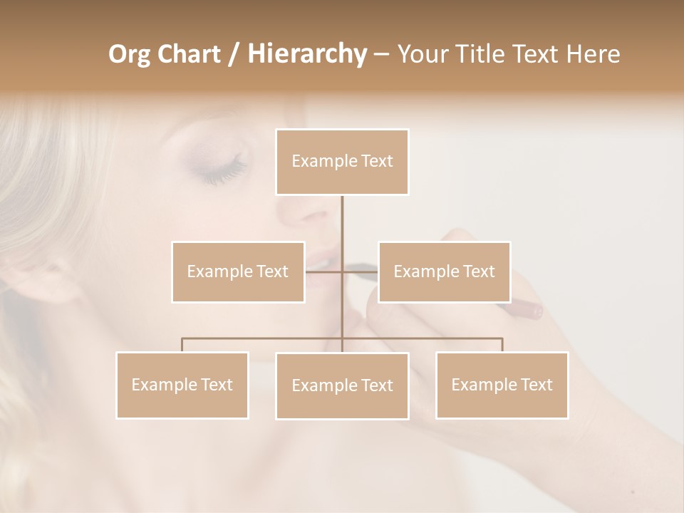 Mouth Preparation Girl PowerPoint Template