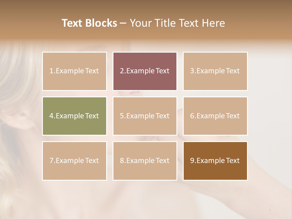 Mouth Preparation Girl PowerPoint Template