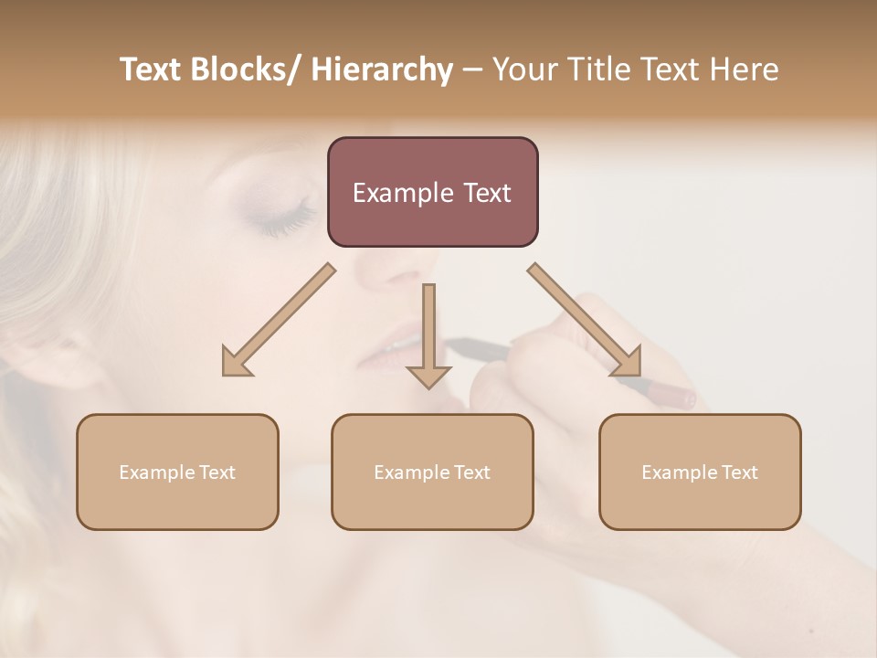 Mouth Preparation Girl PowerPoint Template