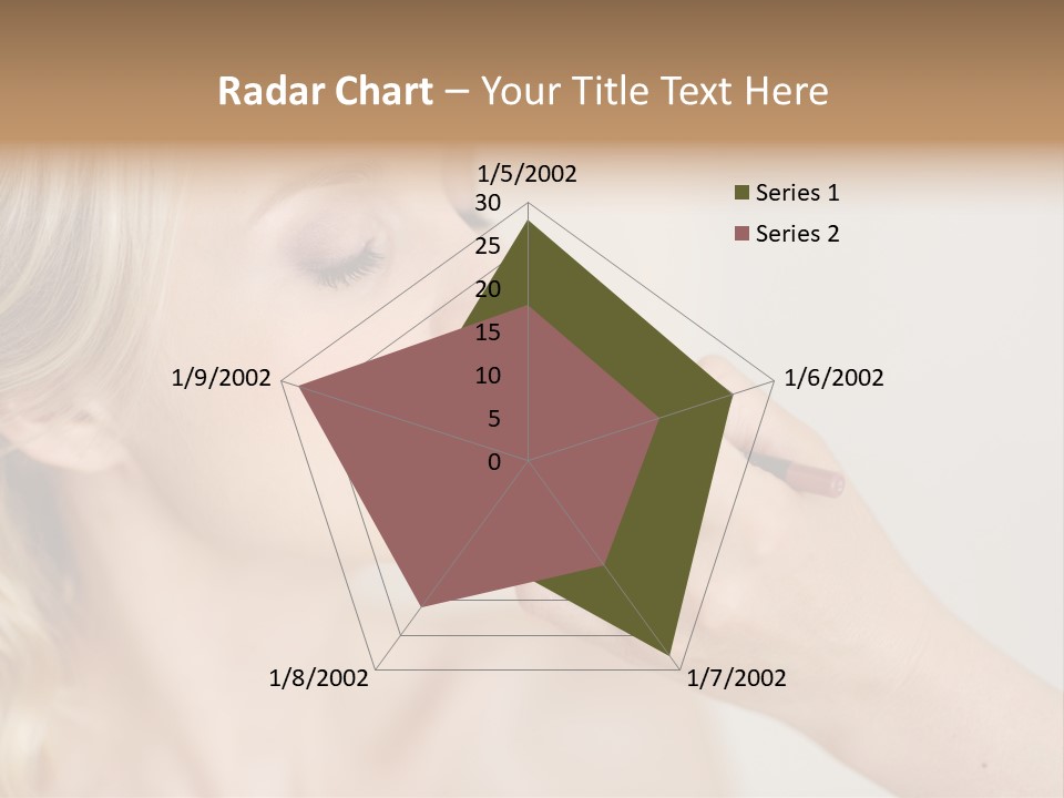 Mouth Preparation Girl PowerPoint Template