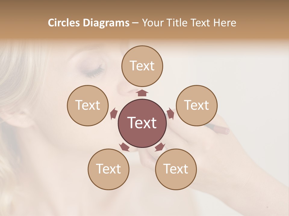 Mouth Preparation Girl PowerPoint Template