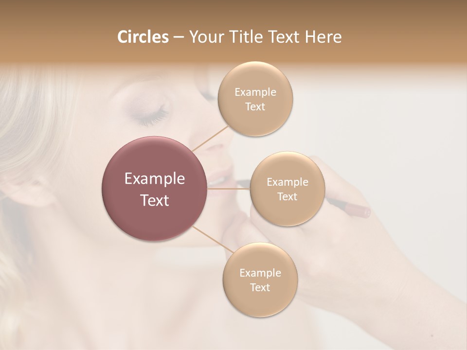 Mouth Preparation Girl PowerPoint Template