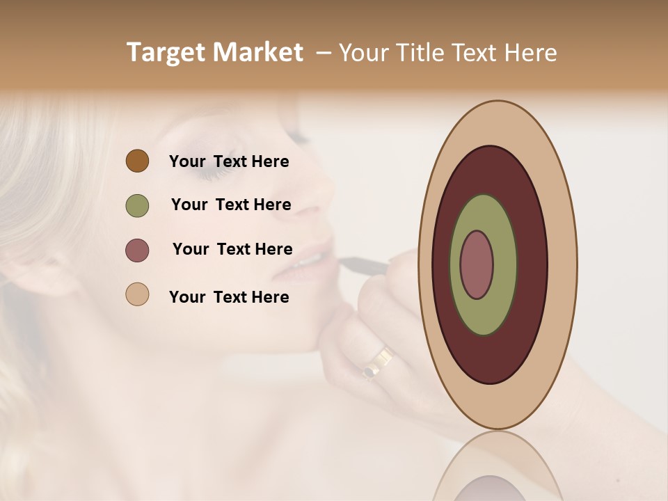 Mouth Preparation Girl PowerPoint Template