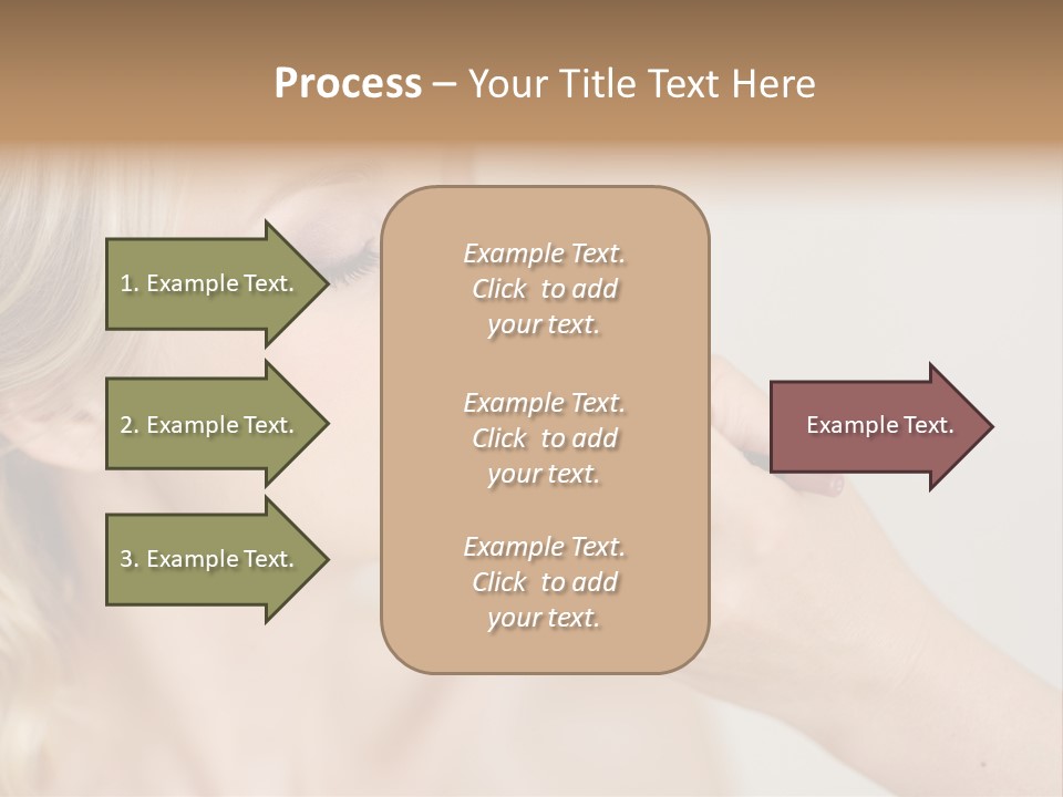 Mouth Preparation Girl PowerPoint Template