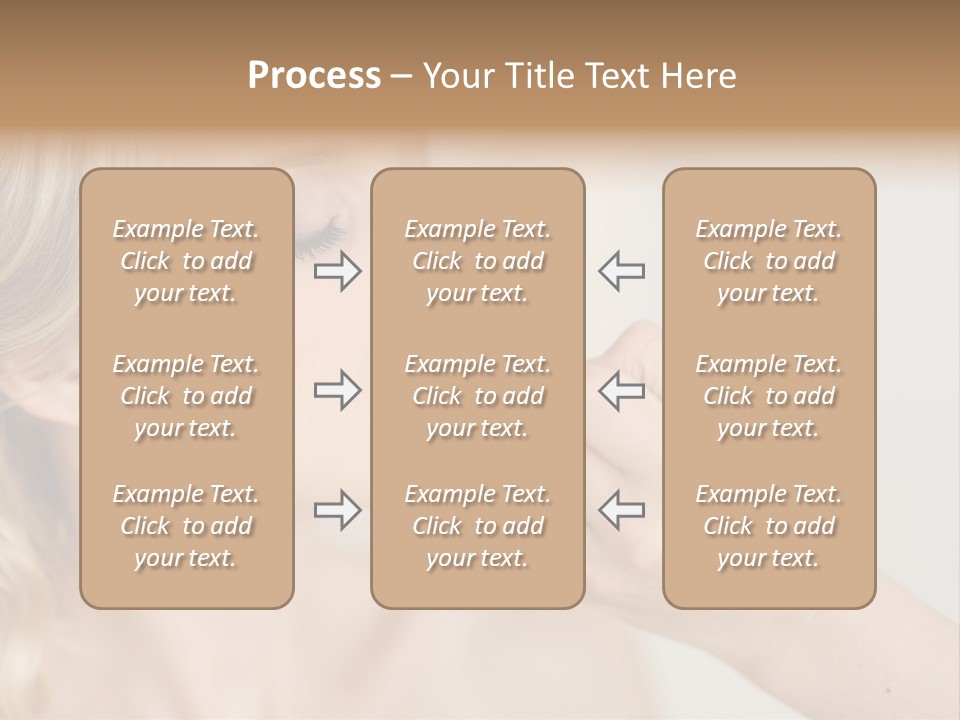 Mouth Preparation Girl PowerPoint Template