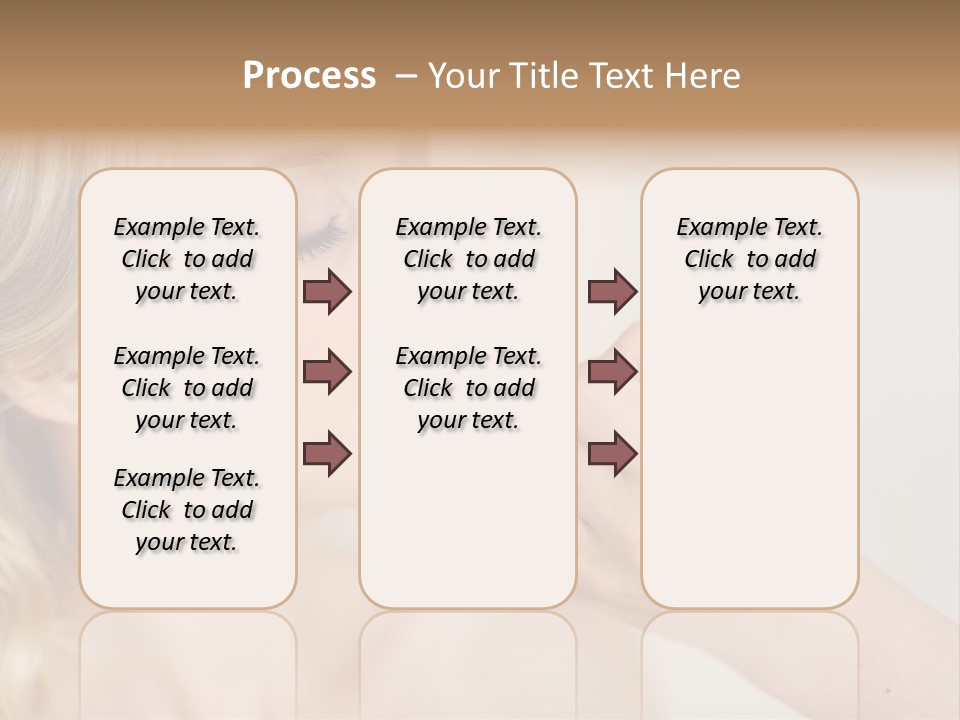 Mouth Preparation Girl PowerPoint Template