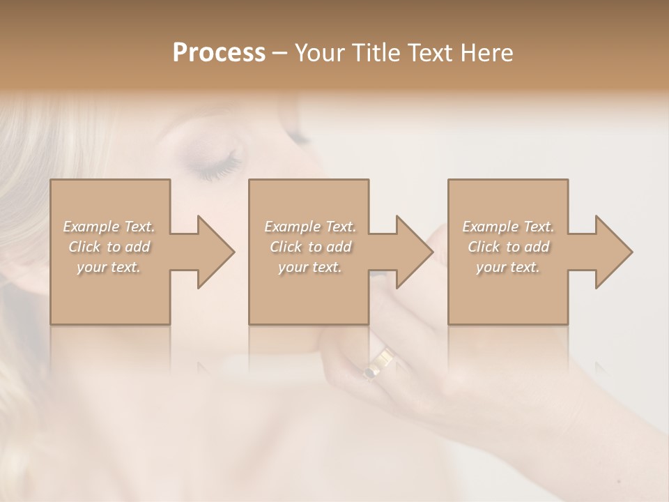 Mouth Preparation Girl PowerPoint Template