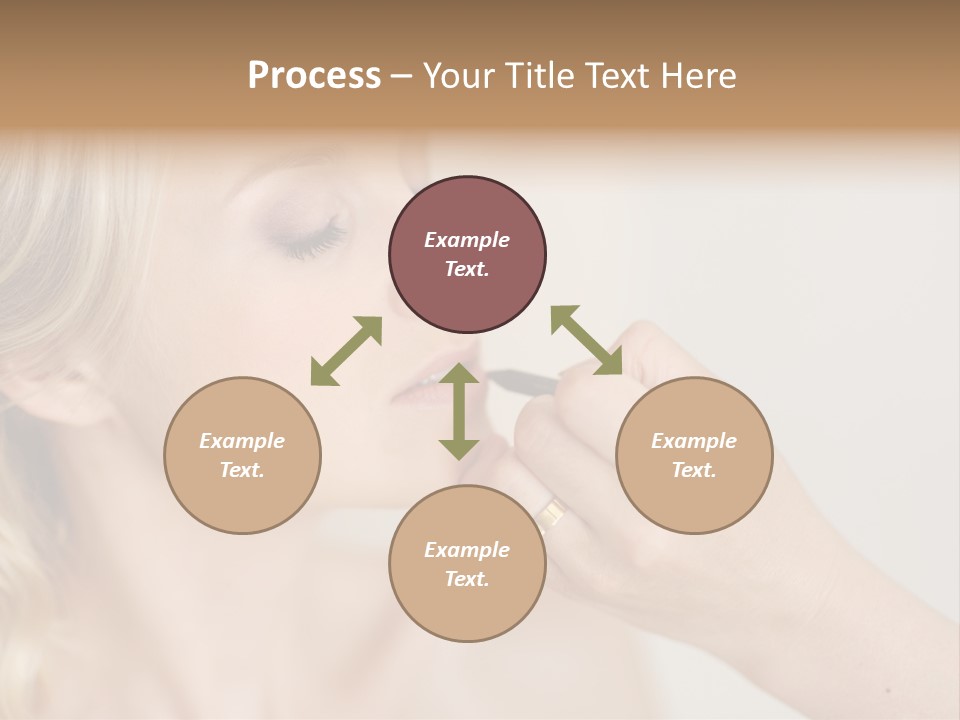 Mouth Preparation Girl PowerPoint Template