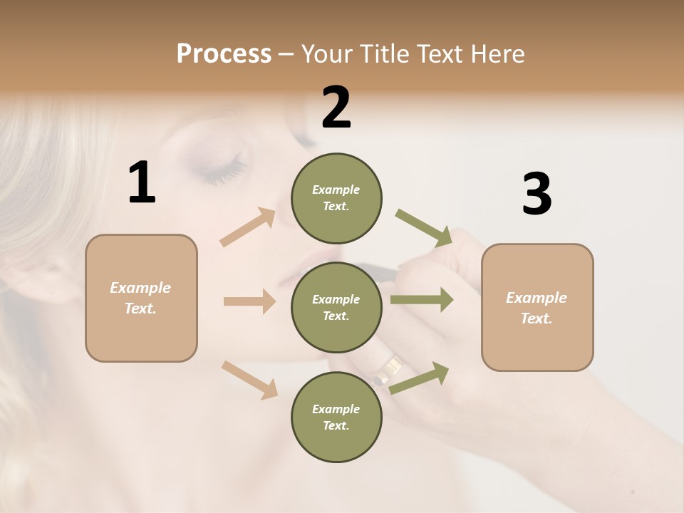 Mouth Preparation Girl PowerPoint Template