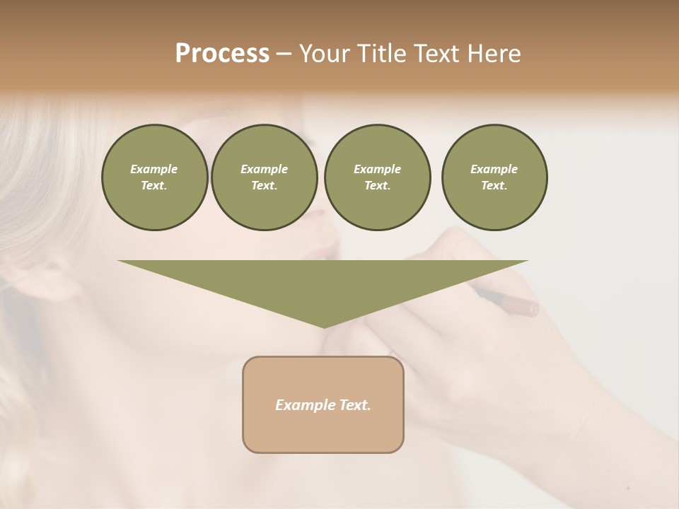 Mouth Preparation Girl PowerPoint Template