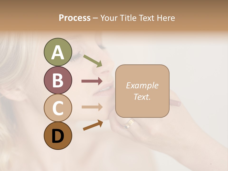 Mouth Preparation Girl PowerPoint Template