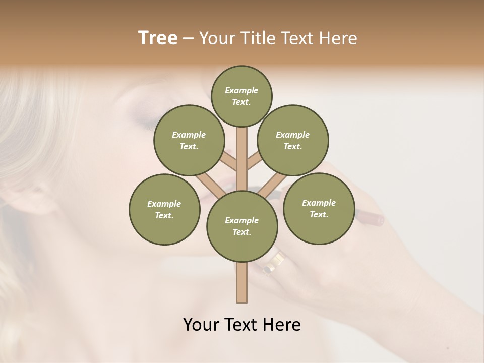 Mouth Preparation Girl PowerPoint Template