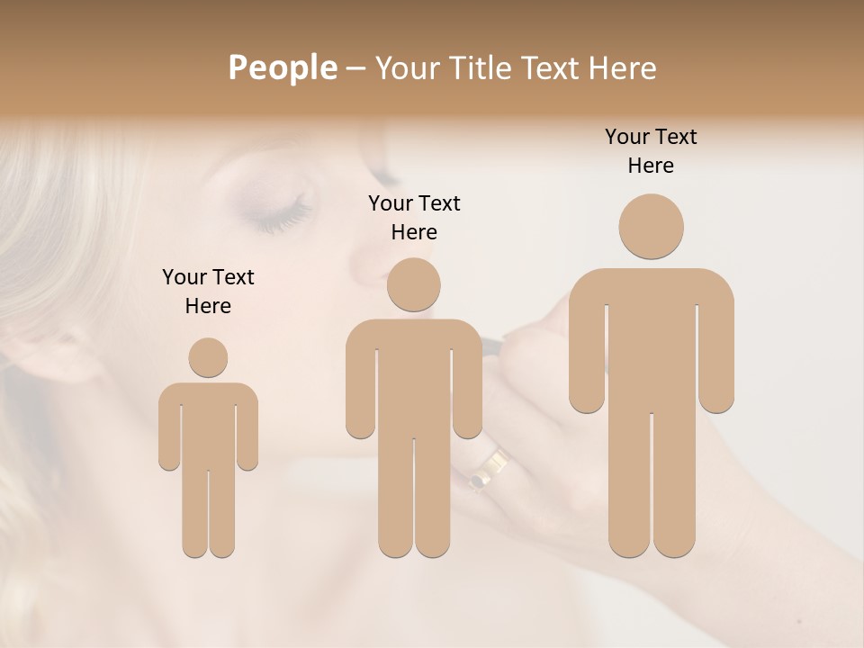 Mouth Preparation Girl PowerPoint Template