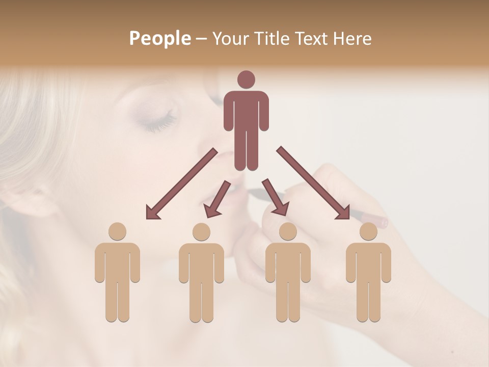 Mouth Preparation Girl PowerPoint Template