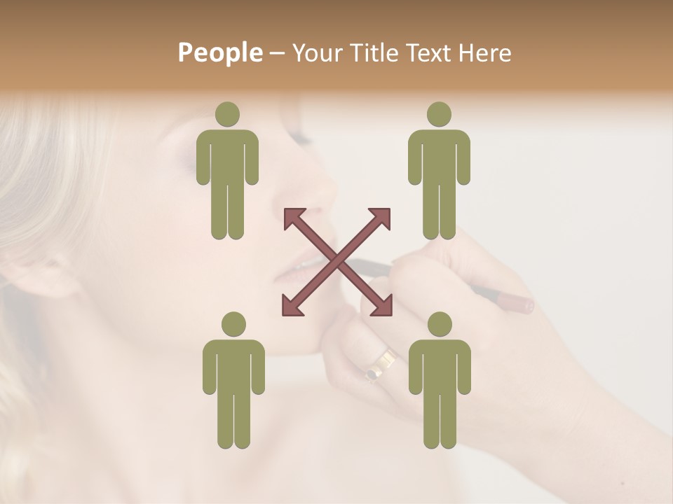 Mouth Preparation Girl PowerPoint Template