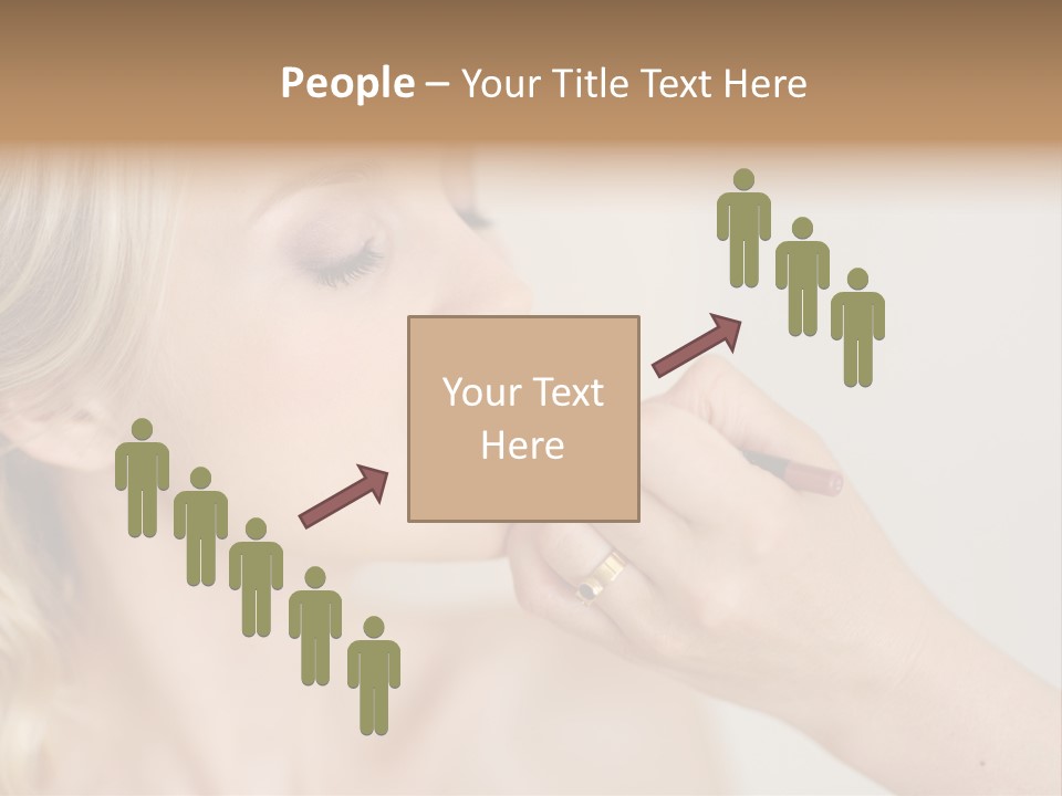 Mouth Preparation Girl PowerPoint Template